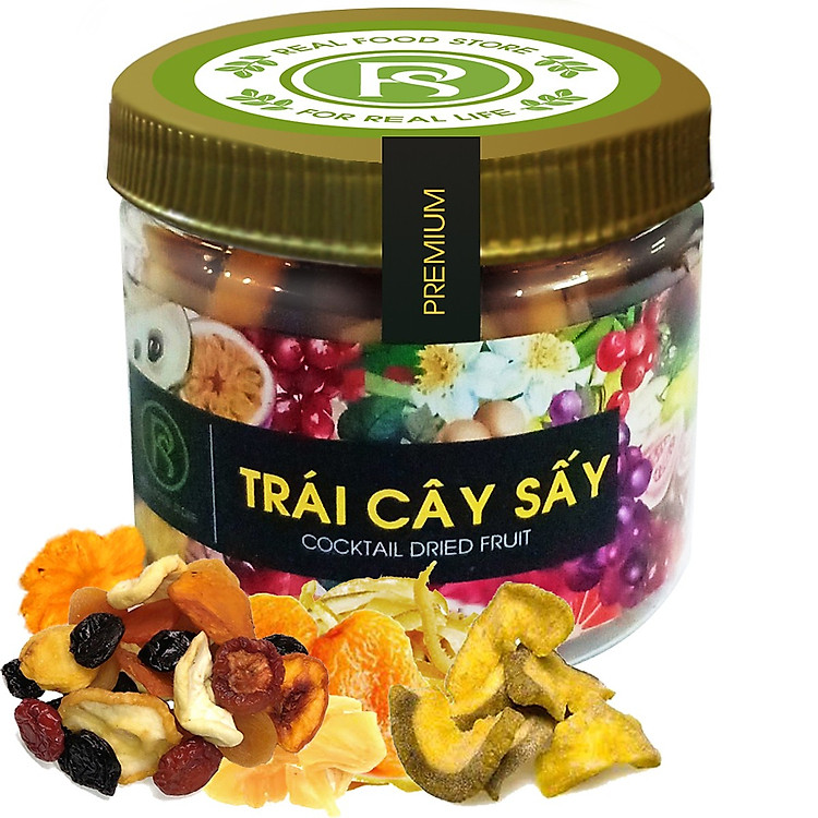 Trái cây sấy (14 loại hỗn hợp trái cây) Real Food