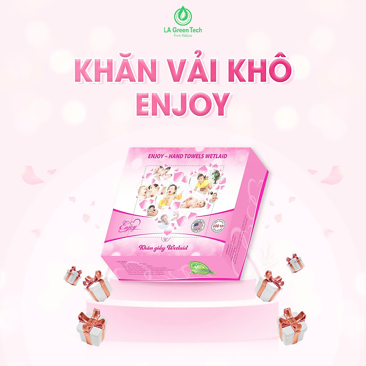 Tham Khảo tại ConCung: Khăn vải khô Enjoy 100 tờ , nhận ngay nhiều Ưu đãi