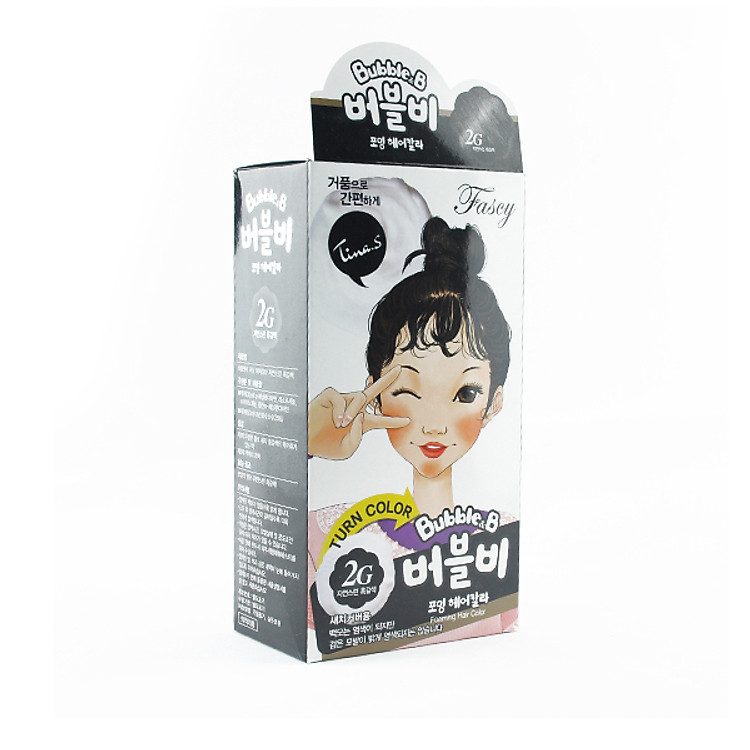 Thuốc nhuộm tóc Fascy Wink Tina Bubble - Nâu tự nhiên (2G)