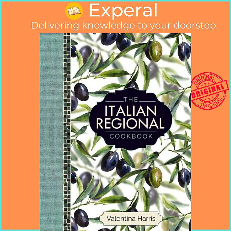 Sách - The Italian Regional Cookbook by Valentina Harris (UK edition, hardcover)