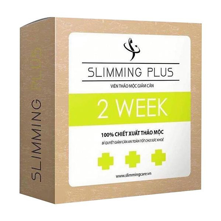 Thực Phẩm Chức Năng Set 2 hộp Viên hỗ trợ giảm cân Slimming Plus 2 week - liệu trình 28 ngày