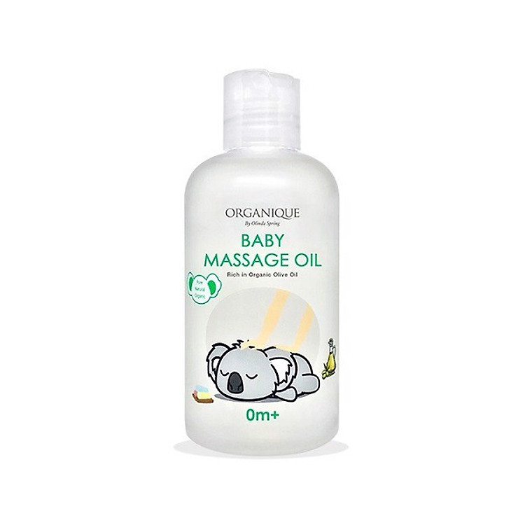 Dầu massage em bé Organique Baby