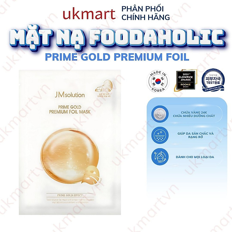 Mặt Nạ JM solution Mask 30ml Cấp Ẩm Dưỡng Trắng Phục Hồi Da Chăm Sóc Da Toàn Diện Căng Bóng Từ Hàn Quốc
