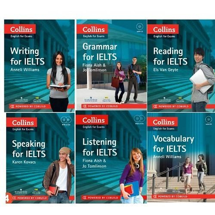 Trọn Bộ 6 Cuốn Collins English For Exams