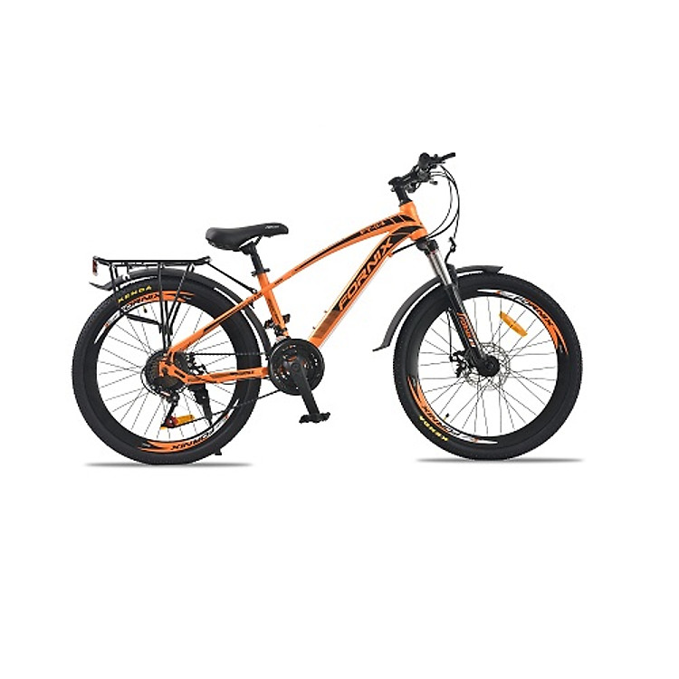 Xe đạp địa hình hiệu Fornix, FT24, vòng bánh 24'', màu Cam đen