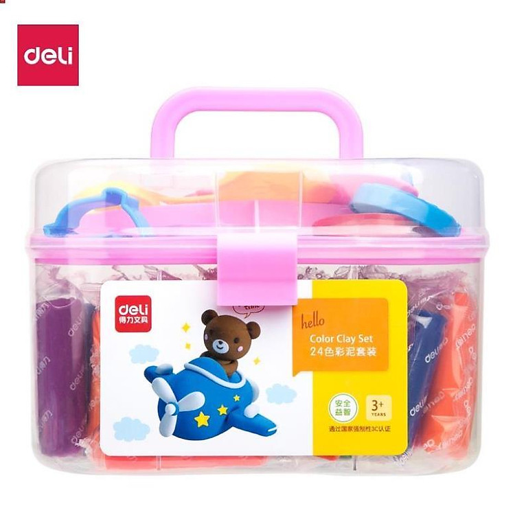 Đất nặn Deli (12 màu) - Ảnh 7