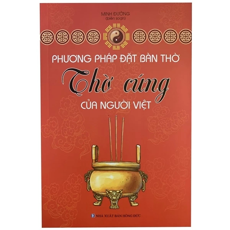 Sách - Phương Pháp Đặt Bàn Thờ (Thờ Cúng Của Người Việt) - Minh Đường - NXB Hồng Đức - MinhLam