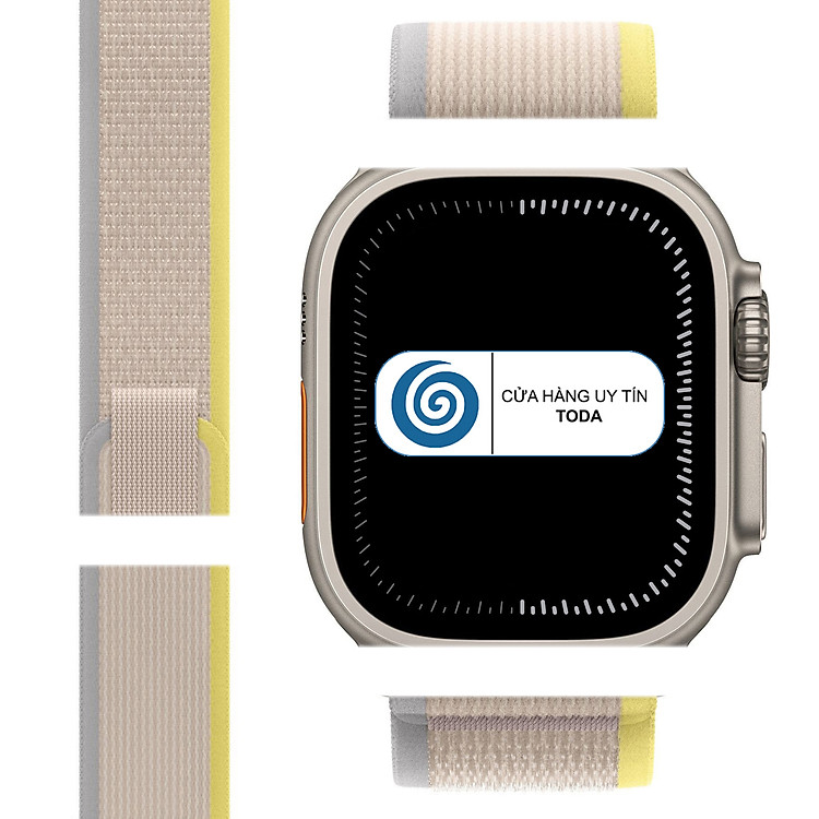 Dây Đeo Bện Nylon Loop cho Apple Watch Series & Apple Watch Ultra 40mm/41mm/42mm & 44mm/45mm/46mm/49mm - Hàng Nhập Khẩu