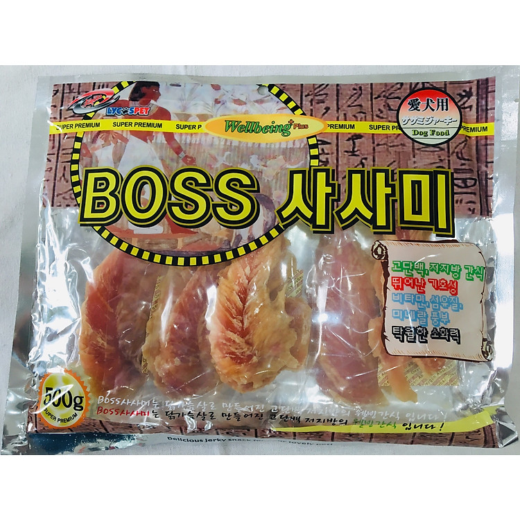 Đồ gặm cho chó - Snack thưởng thịt khô gà - Chicken Jerky Made in Korea