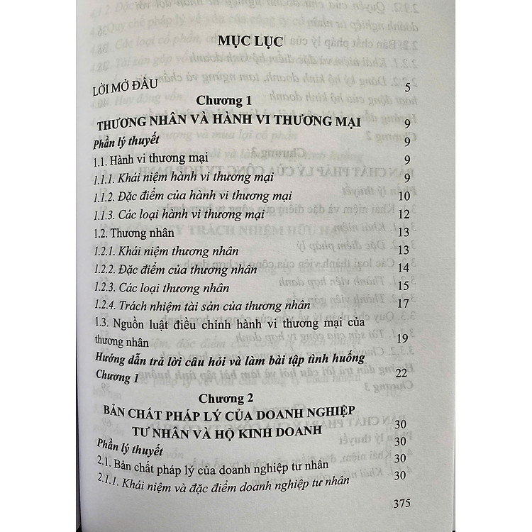 Hướng Dẫn Môn Học Luật Thương Mại (Tập 1 + 2) - Ảnh 3