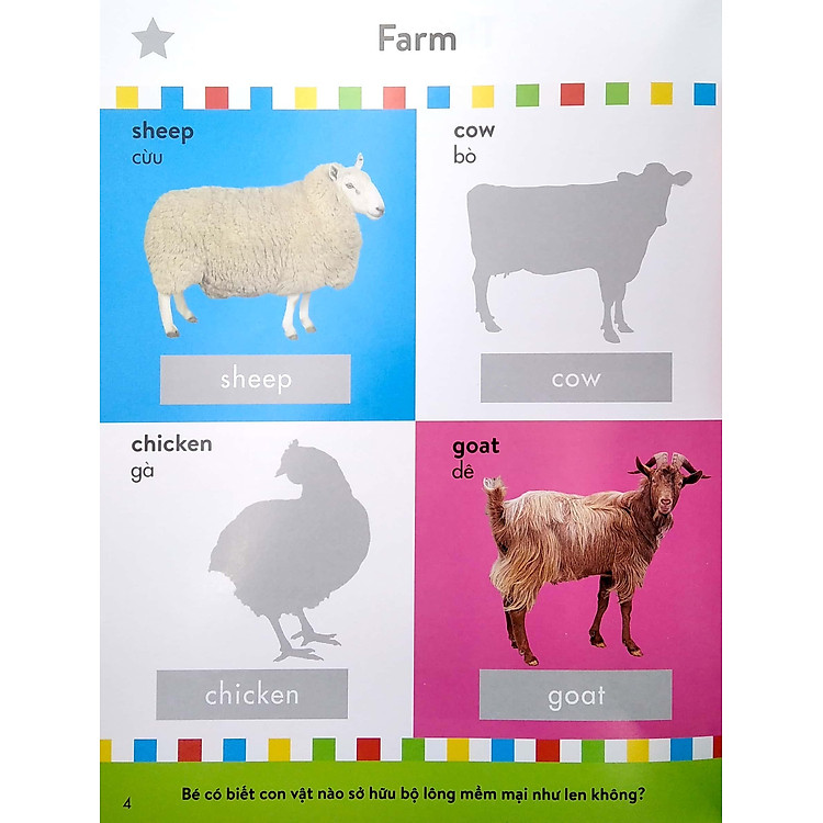 Sách Dán Hình Thông Minh - 100 Loài Động Vật Đầu Tiên Của Bé - Ảnh 4