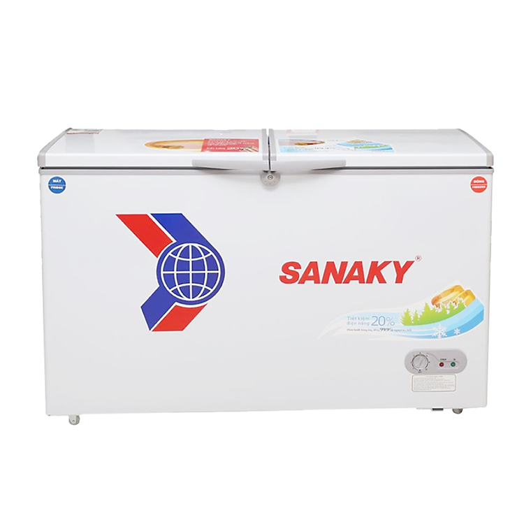 Tủ Đông Dàn Đồng Sanaky VH-6699W1 ( 2 Chế Độ Đông, Mát) (690L) - Hàng Chính Hãng