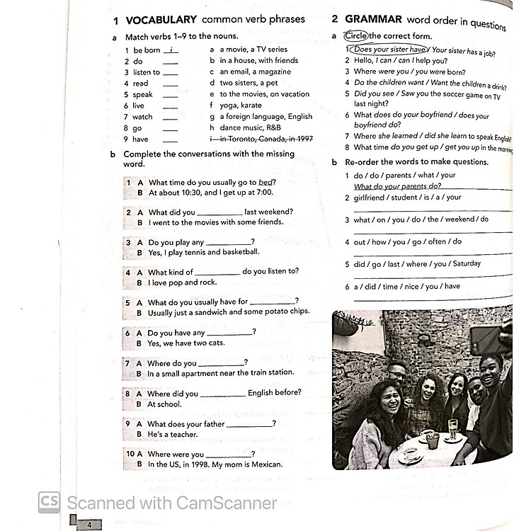 American English File: Level 2: Workbook - Ảnh 3