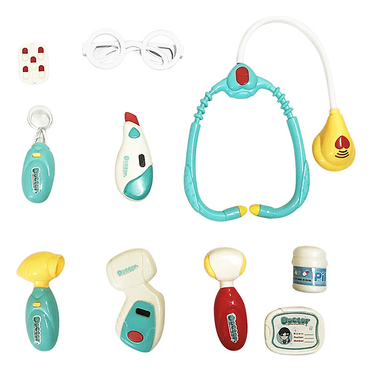 Bộ Đồ Chơi Bác Sĩ Xanh Có Đèn Chính hãng Ưu đãi - Hình ảnh 3