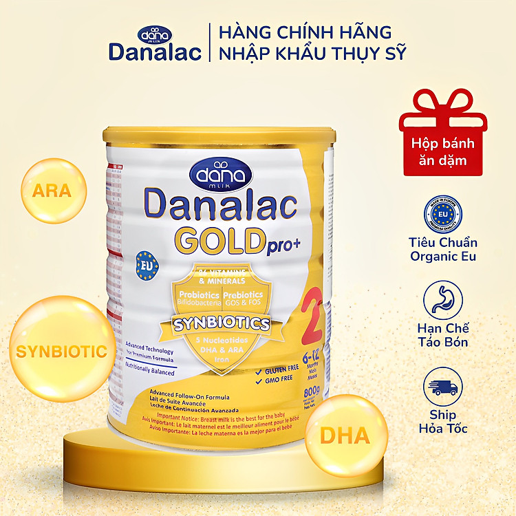 Tham Khảo tại ConCung: Sữa Bột Danalac Gold Pro+ Số 2 400g , nhận ngay nhiều Ưu đãi