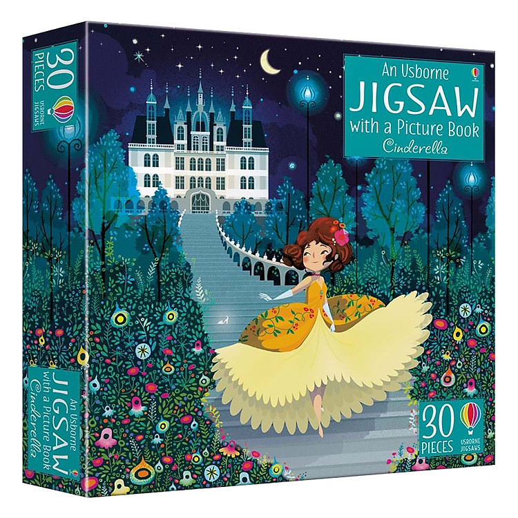 Tiếng Anh – Usborne Book and Jigsaw Cinderella