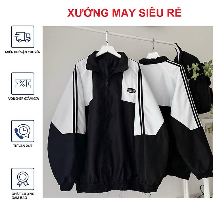 Áo khoác nam gió Whatever chuẩn shop chuẩn shop-A868