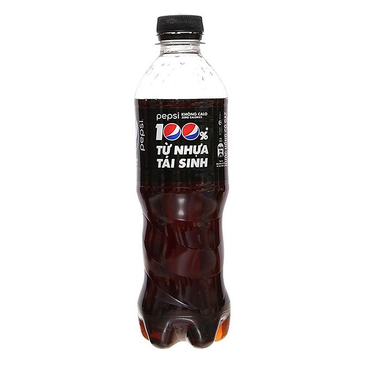 Nước Ngọt Pepsi Zero Không Calo Chai 390ml - 8934588663130