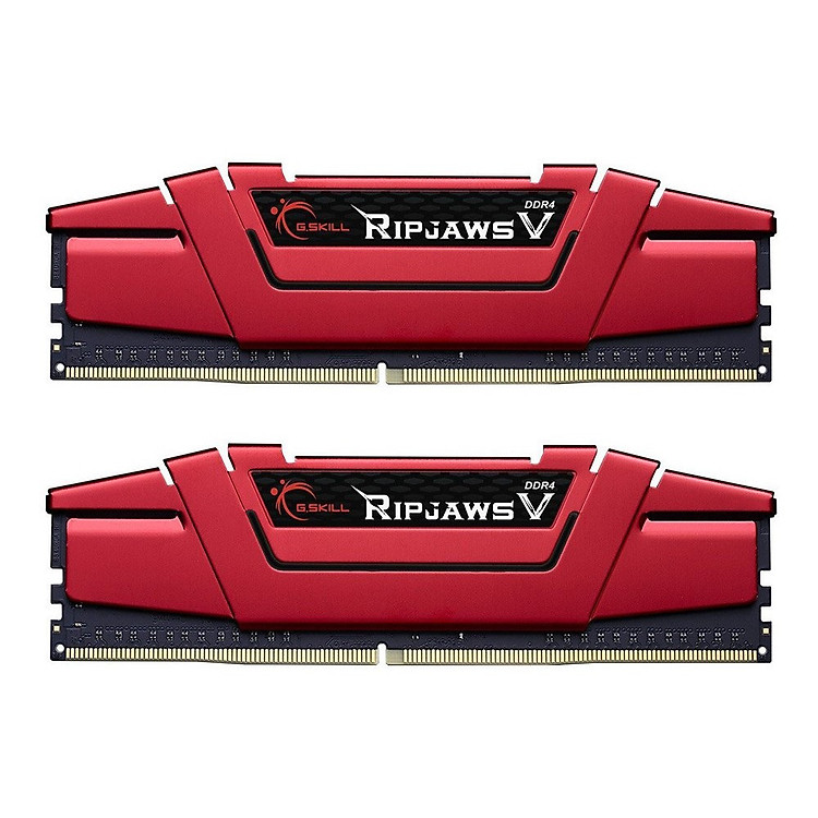 Bộ 2 Thanh RAM G.SKILL RIPJAWS V-16GB (8GBx2) DDR4 3000MHz - Hàng Chính Hãng