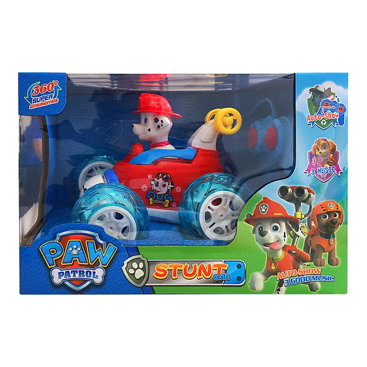 Xe Điều Khiển Nhào Lộn Marshall Có Nhạc, Đèn RC HWA1314521