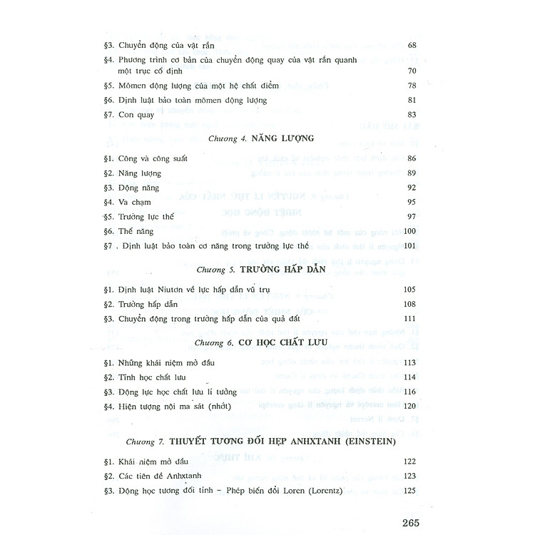 Vật Lí Đại Cương - Tập Một: Cơ-Nhiệt (Tái bản lần thứ 26 năm 2023) - Ảnh 6