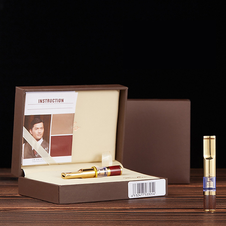 Tẩu Lọc Thuốc Lá Gỗ Redwood ZB-350 - Đỏ - Ảnh 4