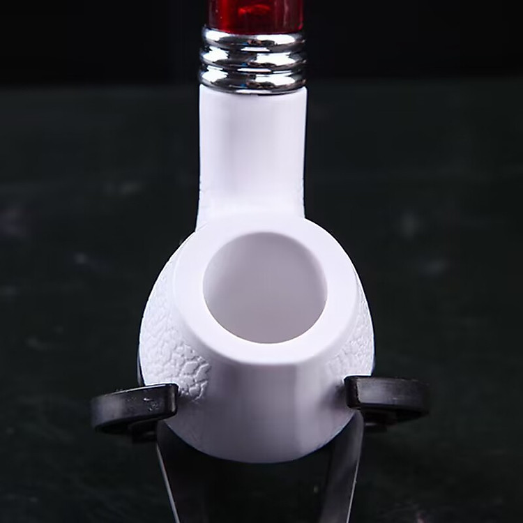 Tẩu thuốc sứ gắn sợi rất đẹp - Ảnh 2