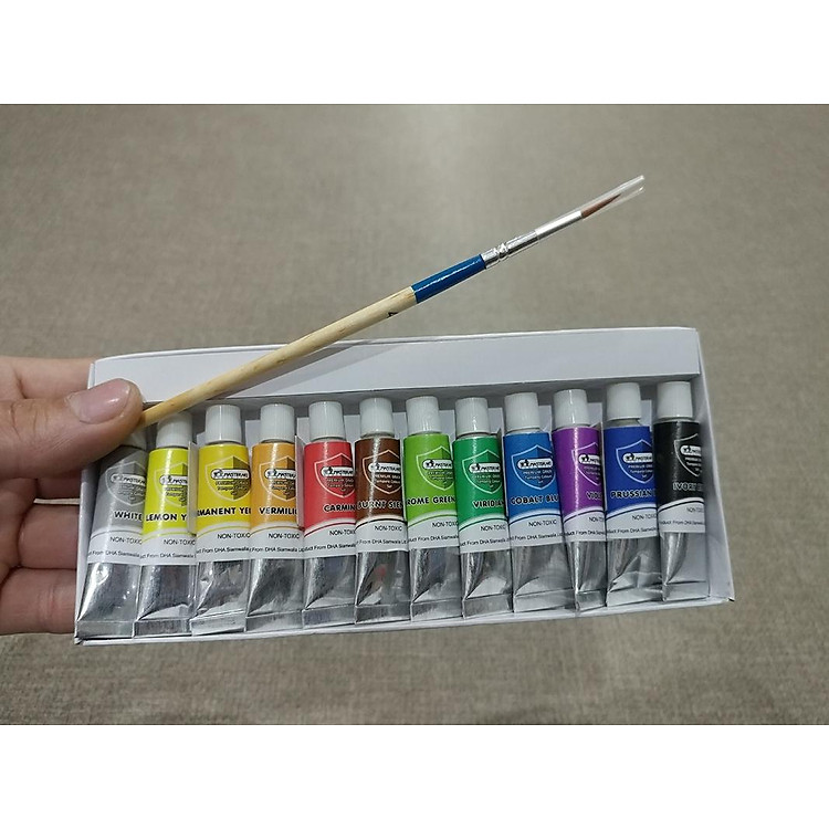 Màu Nước Tempera Materart 12 Màu - Ảnh 3