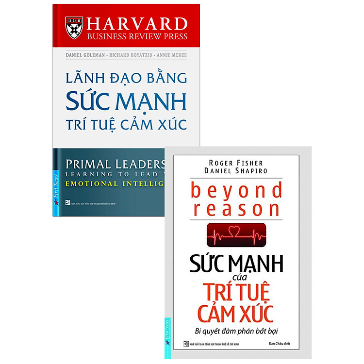 Combo Sức Mạnh Của Trí Tuệ Cảm Xúc + Lãnh Đạo Bằng Sức Mạnh Trí Tuệ Cảm Xúc (Bộ 2 Cuốn) _FN