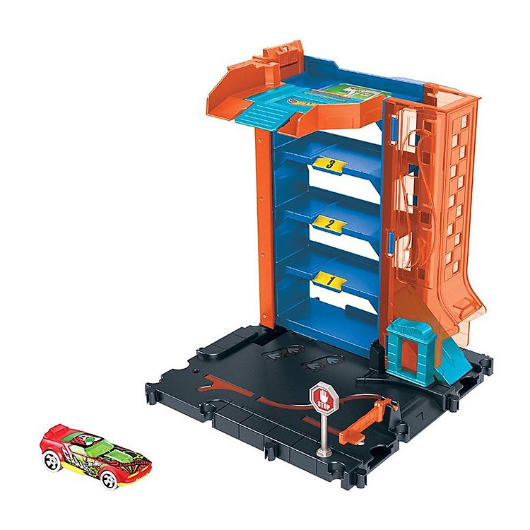 Mua Đồ Chơi Mô Hình Trạm Giữ Xe Hot Wheels Chính hãng Ưu đãi - Hình ảnh 3