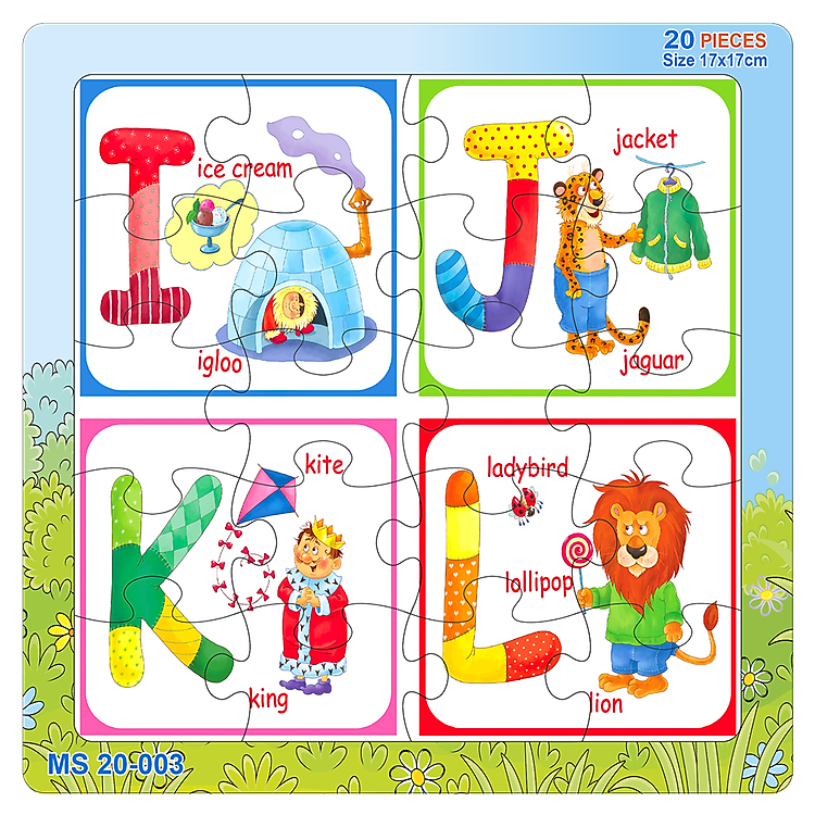 Combo 07 bộ tranh xếp hình cho bé Chính hãng Tiết kiệm - Hình ảnh 3