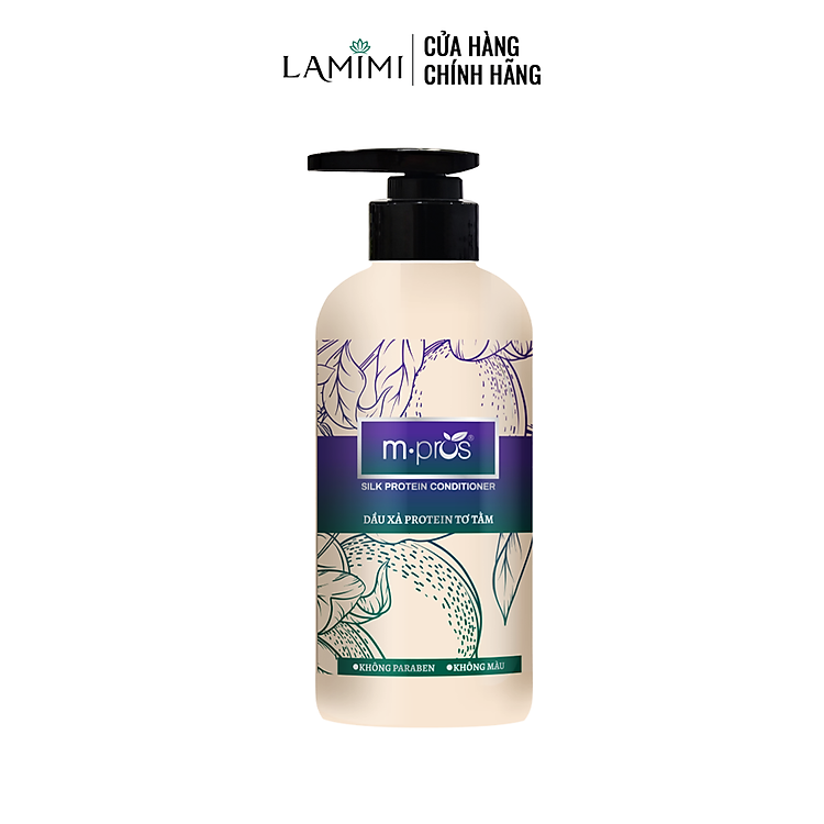 Gội Xả Protein Tơ Tằm Mpros Hạn Chế Gãy Rụng