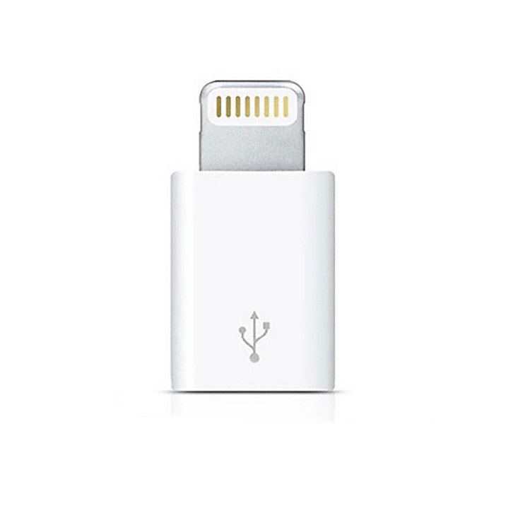 Đầu Chuyển Đổi Cổng Micro USB Sang Cổng Lightning Cho IPhone, IPad - Hàng Chính Hãng