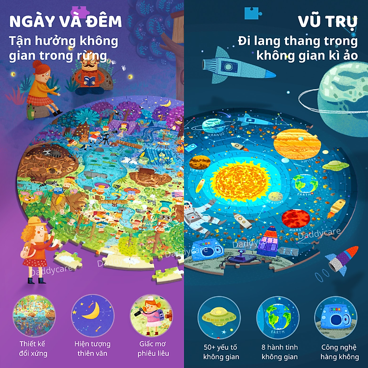 Bộ xếp hình Mideer Vũ trụ cho bé Chính hãng Tiết kiệm - Hình ảnh 5