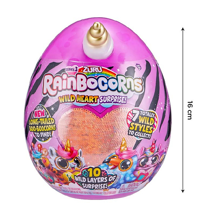 Đồ Chơi Trứng Kỳ Lân Rainbocorns (SERIES 3) Chính hãng Tiết kiệm - Hình ảnh 3