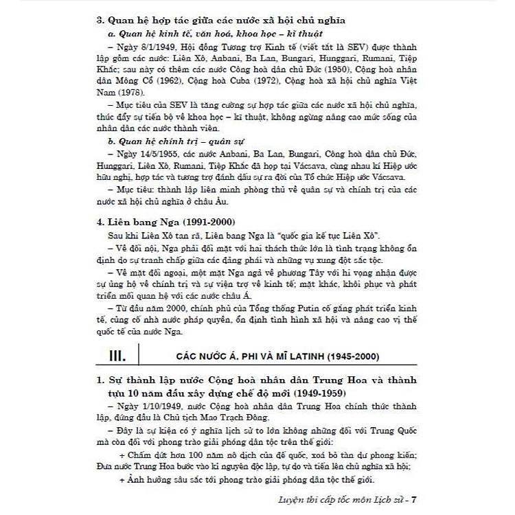 Luyện Thi Cấp Tốc Môn Lịch Sử - Ảnh 6