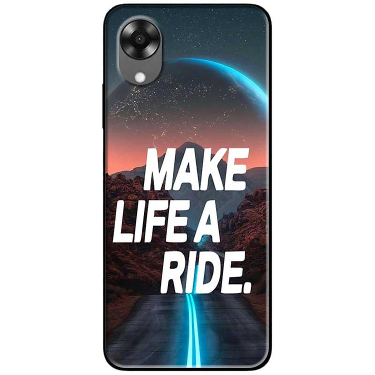 Ốp lưng cho Oppo A15 - A15s - A35 4G - A17 - A17K - A57 4G - A94 5G - A95 5G - Make Life Trăng Xanh - Hàng Chính Hãng