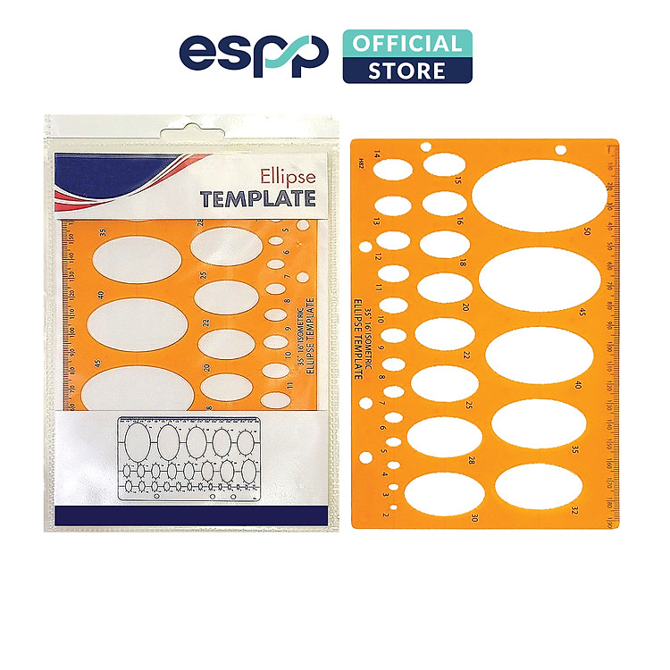 Thước dẻo vẽ hình oval 26 kích thước