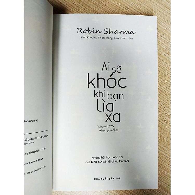 Ai Sẽ Khóc Khi Bạn Lìa Xa (Tái Bản) - Ảnh 3