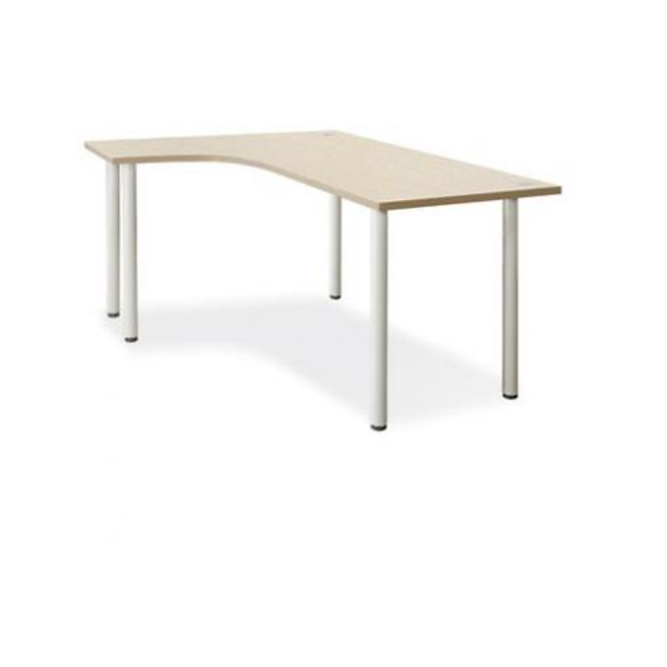 Bàn làm việc chân sắt Juno Sofa NT 190 BLT14-CT bên trái kiểu trụ 140 x 120 x 75 cm