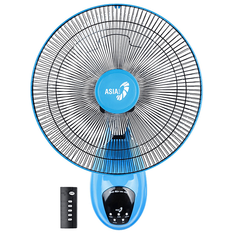 Quạt Treo Tường Asiavina L16019 55W (Xanh Coban) - Hàng chính hãng