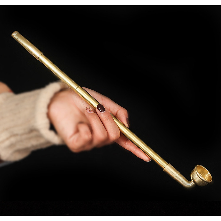 Tẩu thuốc hợp kim đồng Trung Hoa (dài 40 cm) - Ảnh 6