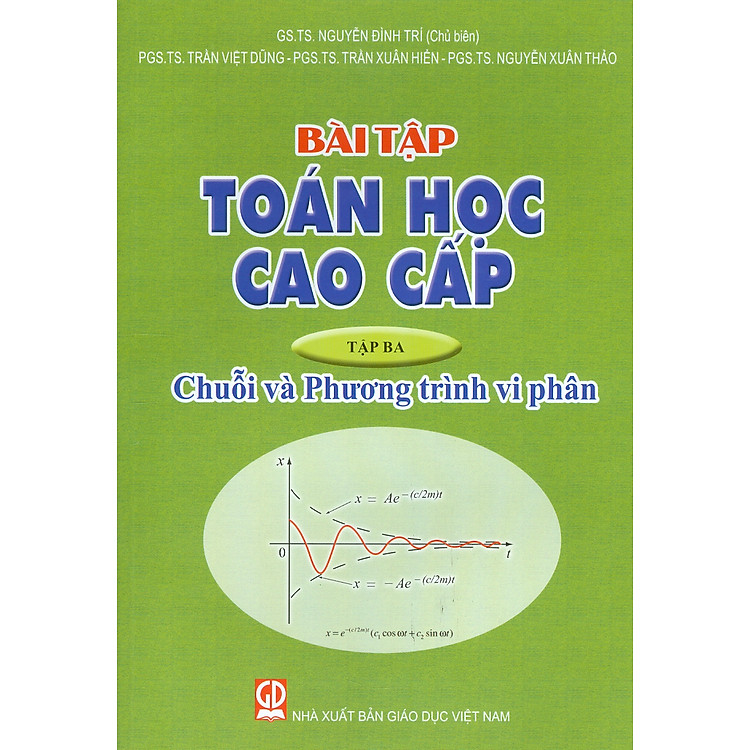Bài Tập Toán Học Cao Cấp – Tập 3
