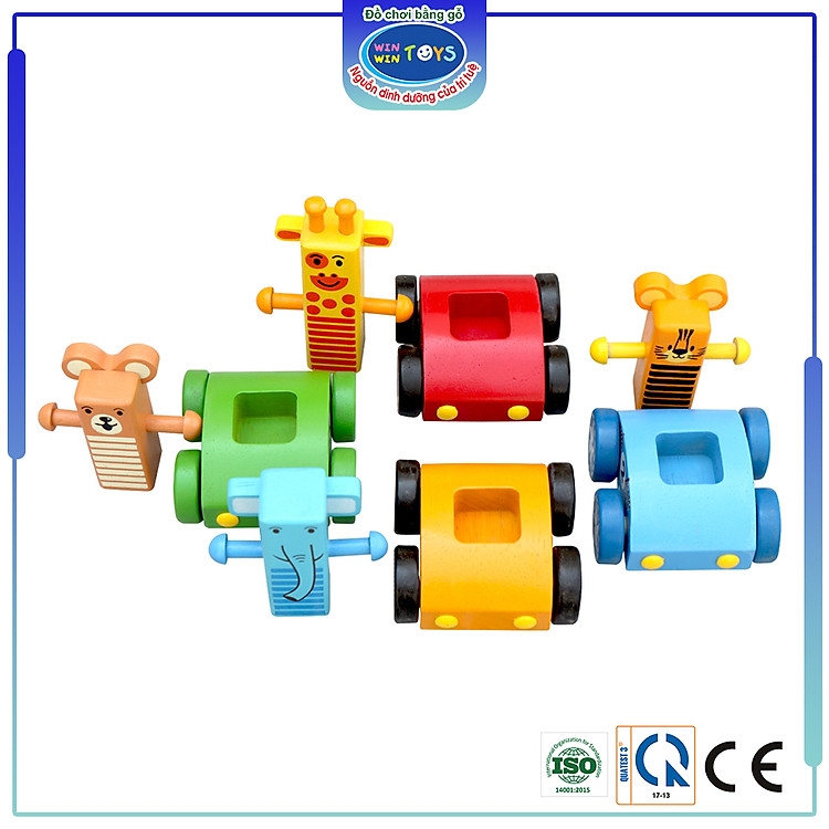 Tìm mua tại Avakids: Xe đua gỗ Winwintoys 61592 - Ngập tràn khuyến mãi