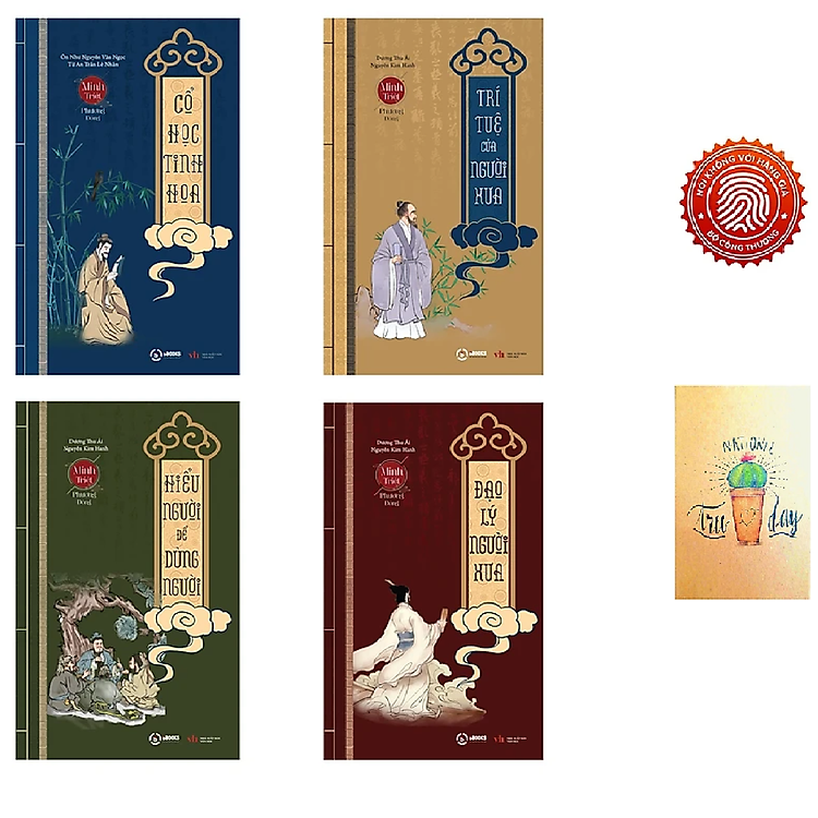 (Combo 4 Cuốn) Cổ Học Tinh Hoa - Trí Tuệ Của Người Xưa - Hiểu Người Để Dùng Người - Đạo Lý Người Xưa - (thuộc Bộ Sách Minh Triết Phương Đông) - TẶNG KÈM SỔ TAY XƯƠNG RỒNG