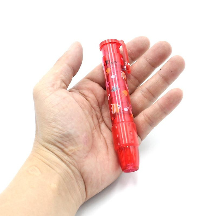 Gôm Bấm Màu Ngôi Sao Smart Kids SK-ER2002 (Màu Đỏ) - Ảnh 3