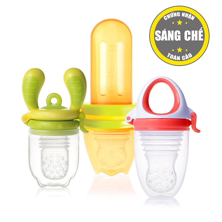 Túi Nhai Chống Hóc Kidsme - Chanh Chính hãng Giá tốt - Hình ảnh 4