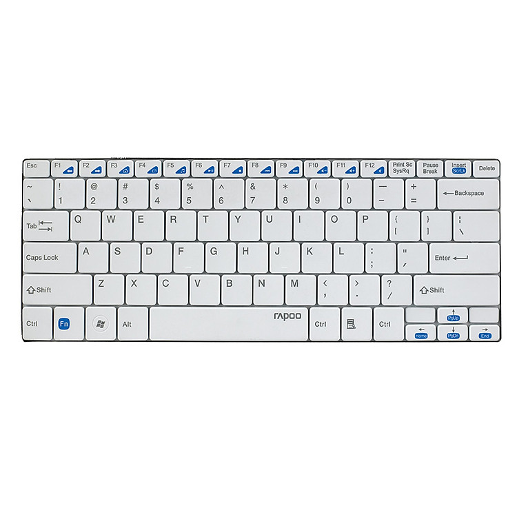 Bàn Phím Không Dây Rapoo E9050 US - Hàng Chính Hãng