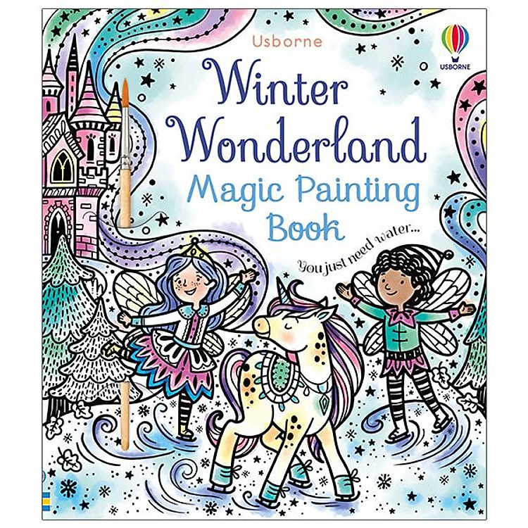Winter Wonderland Magic Painting Book