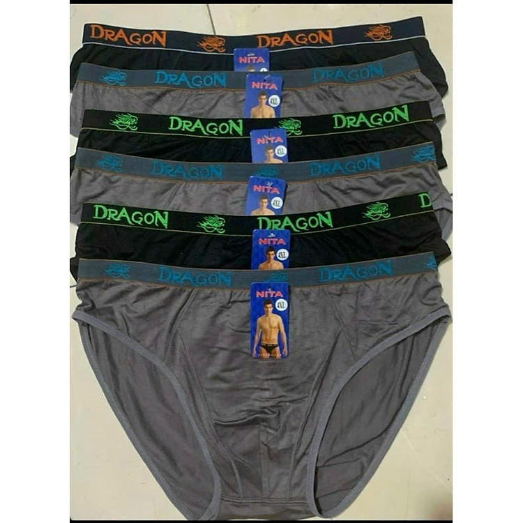 Combo bộ 6 Quần lót nam cotton cao cấp thoáng mát Từ 50kg đến 90kg( màu ngẫu nhiên)